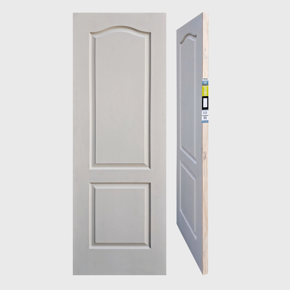 PUERTA HDF 2 PANELES 70X200