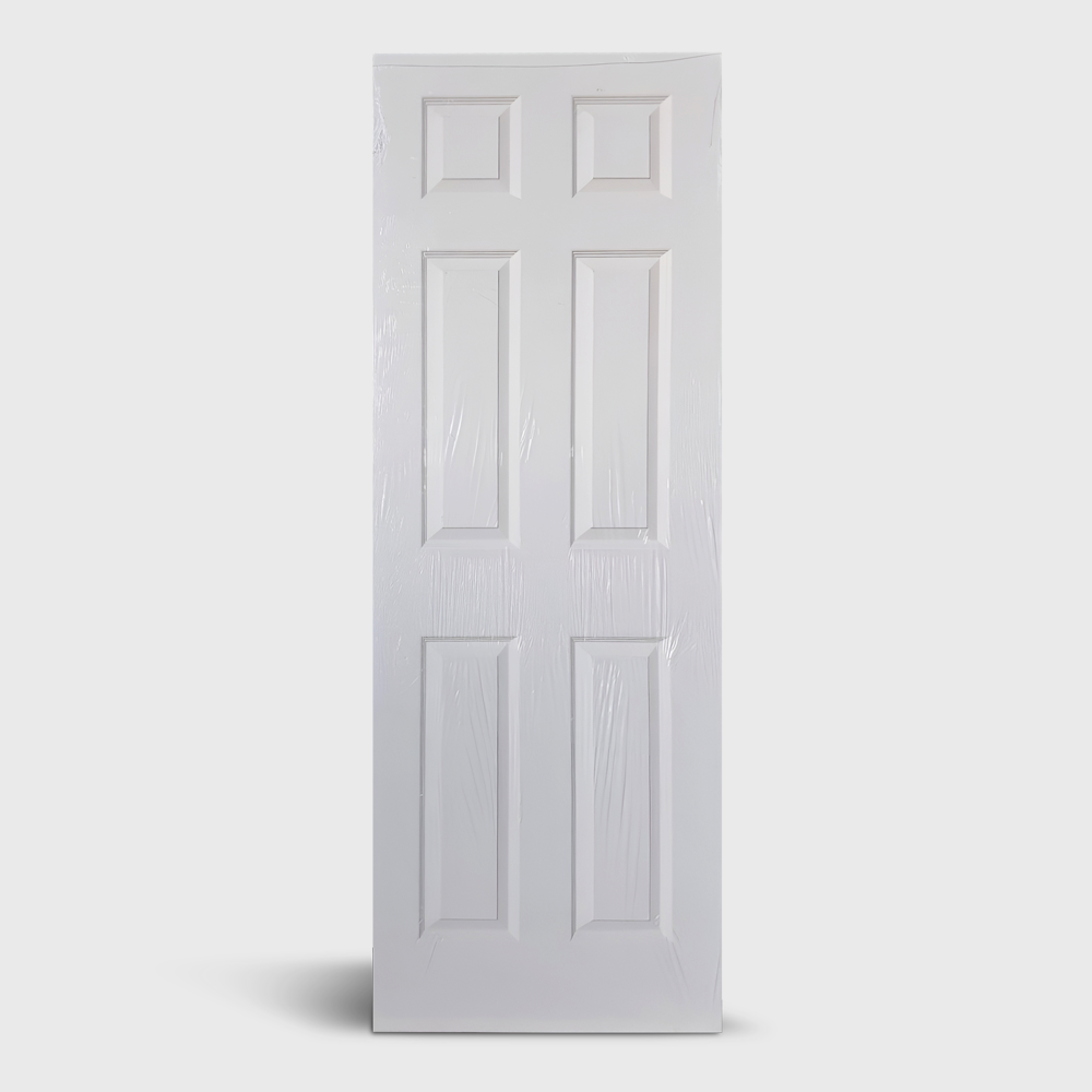 PUERTA HDF 6 PANELES 70X200